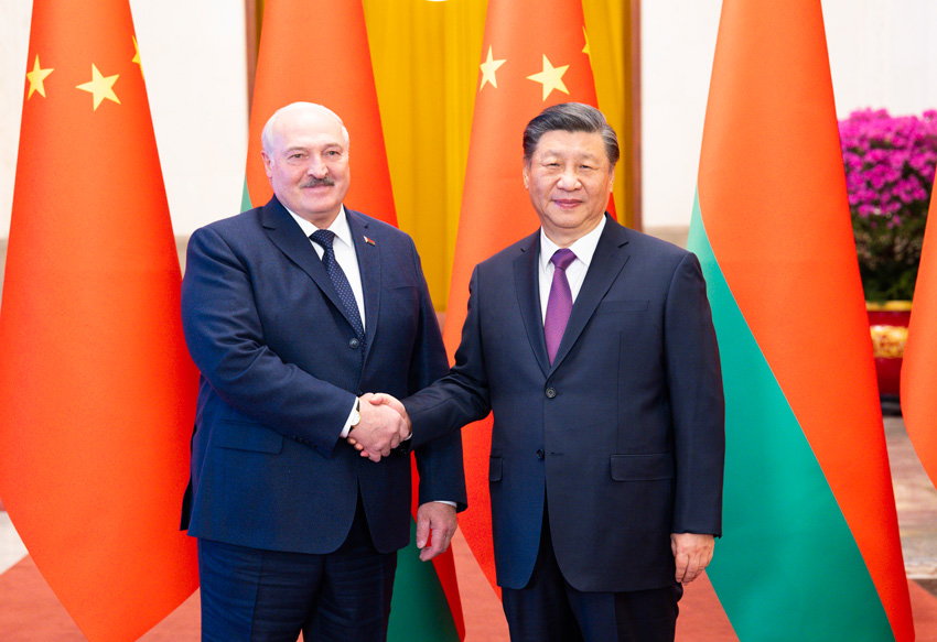 Rundingan Presiden China-Belarus