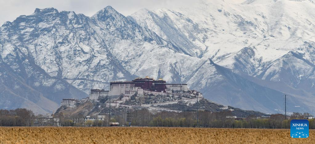 Pemandangan Salji Istana Potala