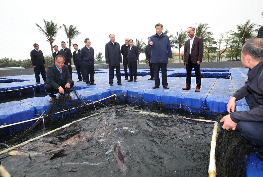 Xi Adakan Tinjauan di Provinsi Guangdong