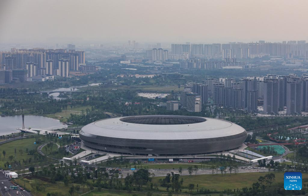 Pusat Sukan Tasik Dong’an Menjelang FISU 2021 Chengdu