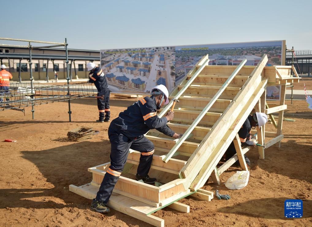 Peraduan Kemahiran Buruh Anjuran Syarikat China di Botswana