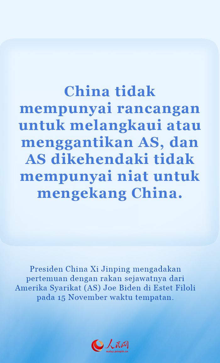 Presiden Xi Tekankan Isu-isu Penting Berkaitan Hubungan China-AS, Kedamaian Dunia