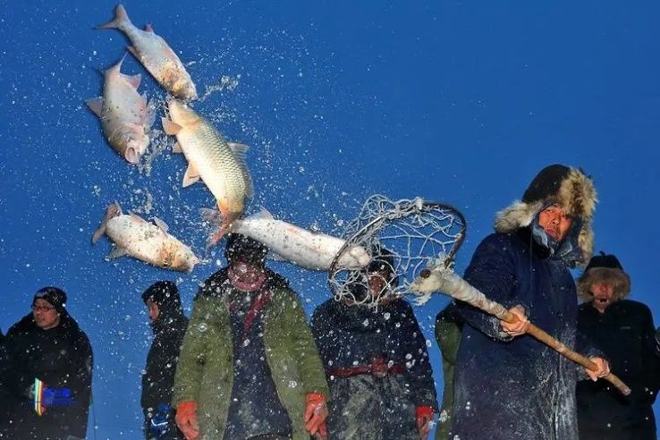 Pukat Ikan Menjelang Tahun Baharu Cina