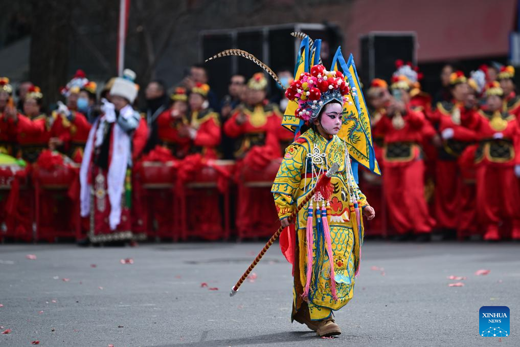 Perarakan Shehuo diadakan di Xining