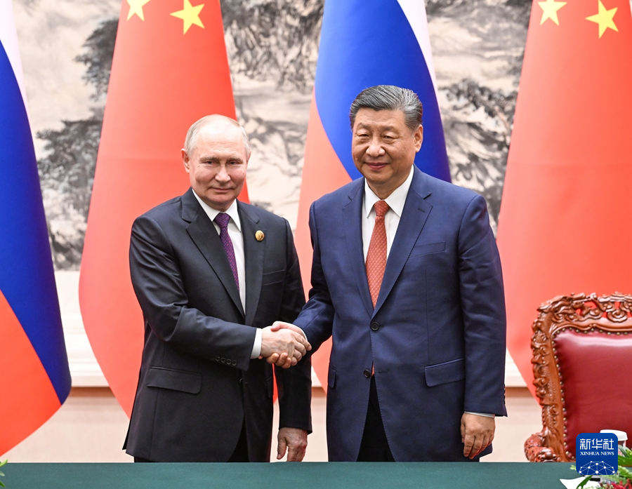 Xi, Putin Bertemu Wartawan