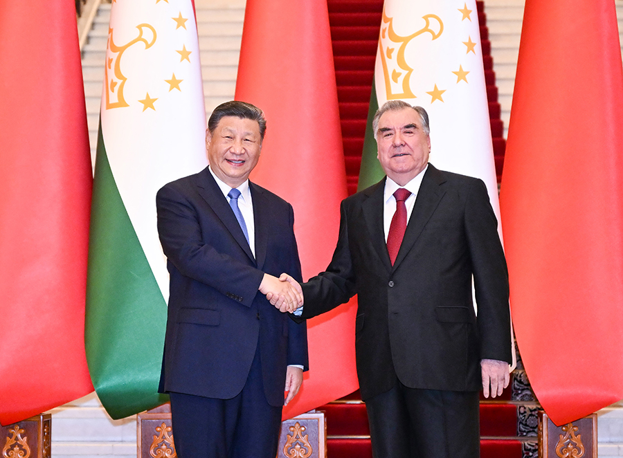 Xi Bertemu Presiden Tajikistan