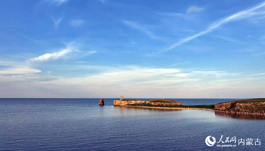 Pemandangan Indah Tasik Hulun di Mongolia Dalam