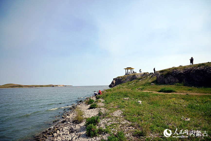 Pemandangan Indah Tasik Hulun di Mongolia Dalam