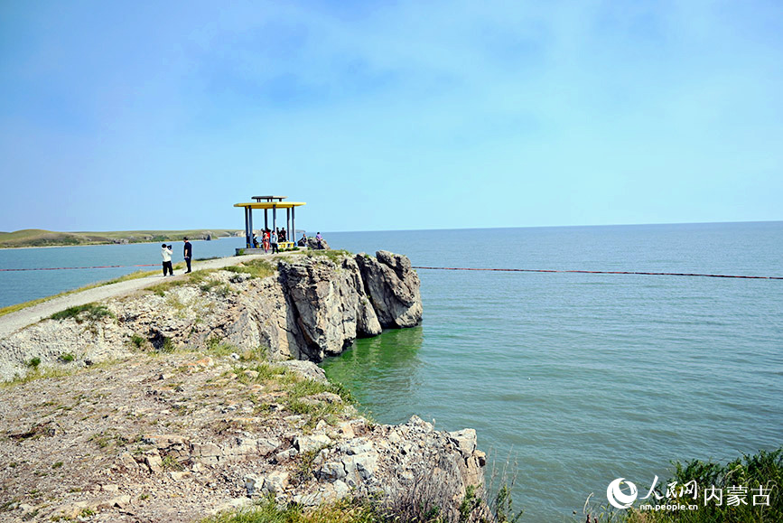 Pemandangan Indah Tasik Hulun di Mongolia Dalam